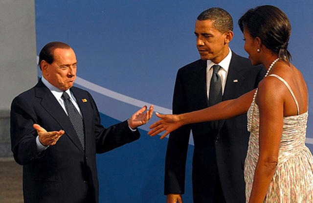 Silvio Berlusconi Calls Barack Obama 'Tanned'